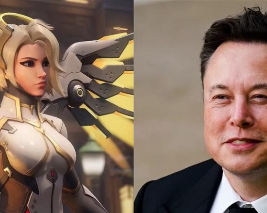 Илон Маск слил приватный косплей Эмбер Хёрд в образе Mercy из игры Overwatch