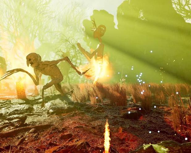 Бывший разработчик Skyrim выпустил The Axis Unseen — фэнтезийный экшен про охотника на чудовищ