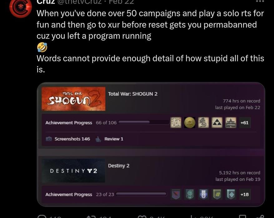 Bungie забанила четырёхкратного чемпиона по Destiny 2 и стоит перед непростым выбором