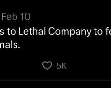 Разработчик Lethal Company планирует изменить модель обновлений